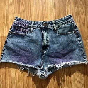 Women's Distressed Denim Shorts